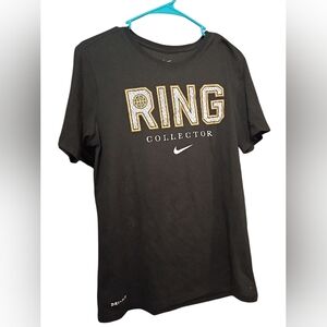 Nike Black Athletic Cut Tee